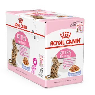 Royal canin CHAT Kitten Sterilised JELLY 12 x 85 gr