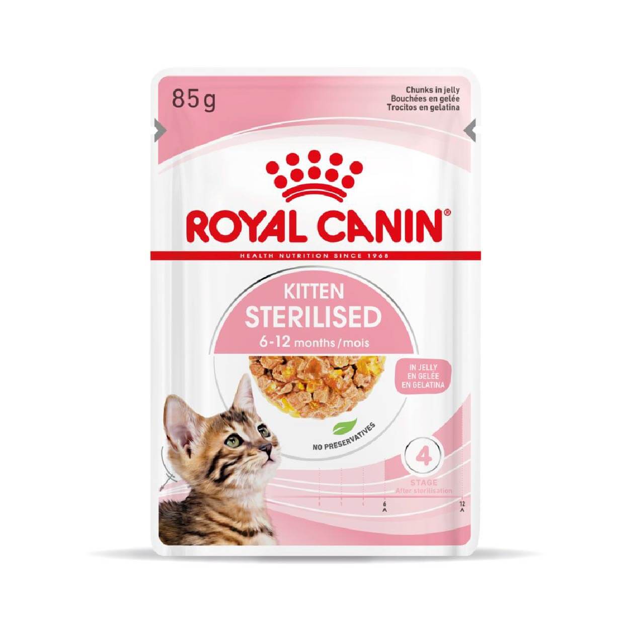 Royal canin CHAT Kitten Sterilised gravy 12 x 85 Gr