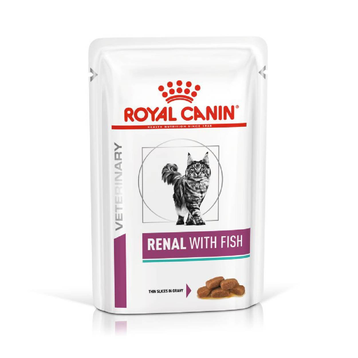 VDiet Royal Canin CHAT Renal Poisson 12x85 Gr