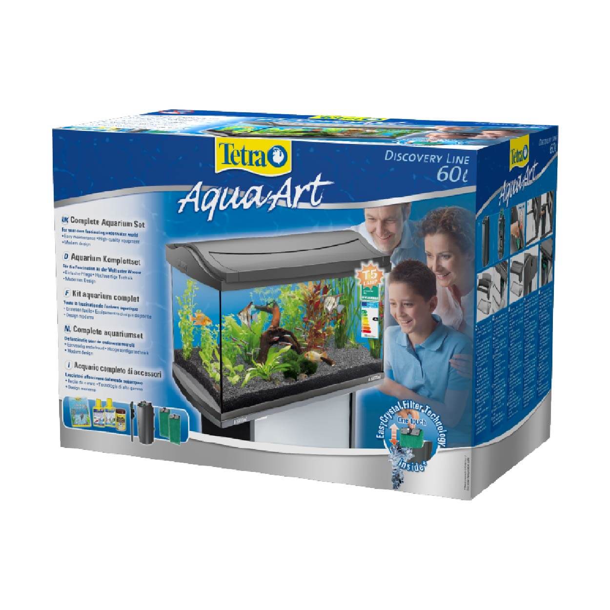 Tetra Aquarium Aqua Art LED Anthracite 60lt